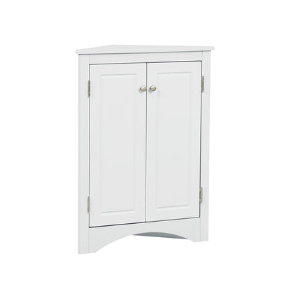 Triangle Freestanding Cabinet - White