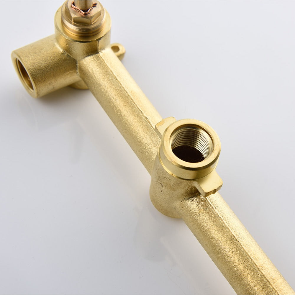 Bathroom Faucet Wall Mounted Bathroom Sink Faucet - Black