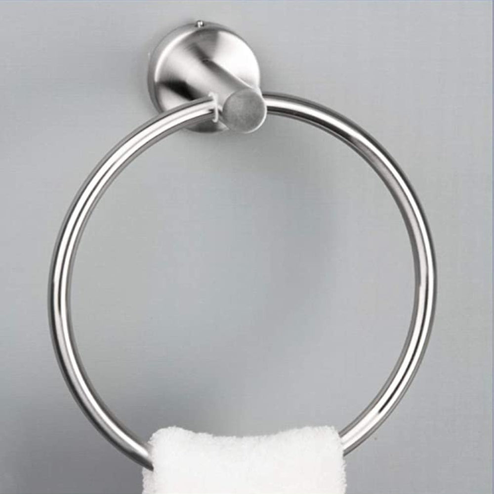 6-Piece Stainless Steel Towel Rack Set Wall Mount