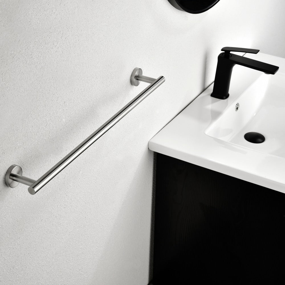6 Piece Stainless Steel Bathroom Towel Rack Set Wall Mount