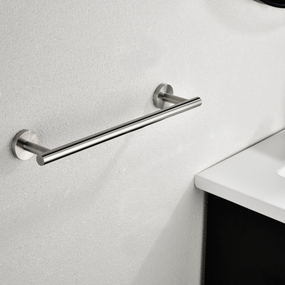 6 Piece Stainless Steel Bathroom Towel Rack Set Wall Mount