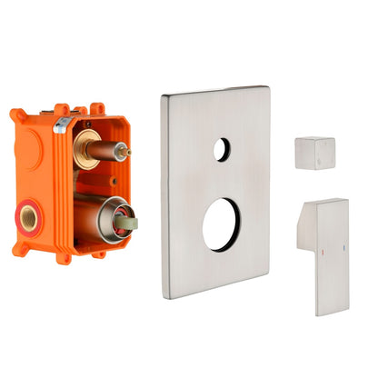 3-Way Pressure Balance & Solid Brass