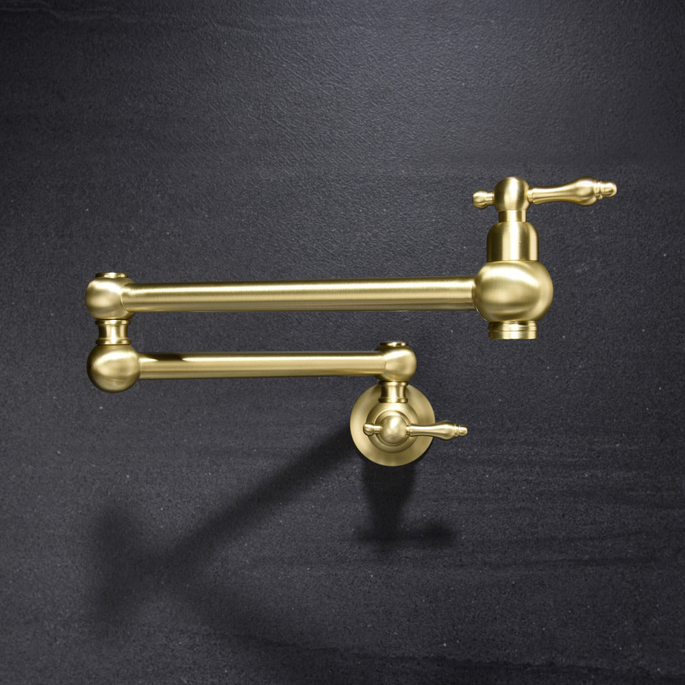 Wall-Mount Pot Filler Faucet