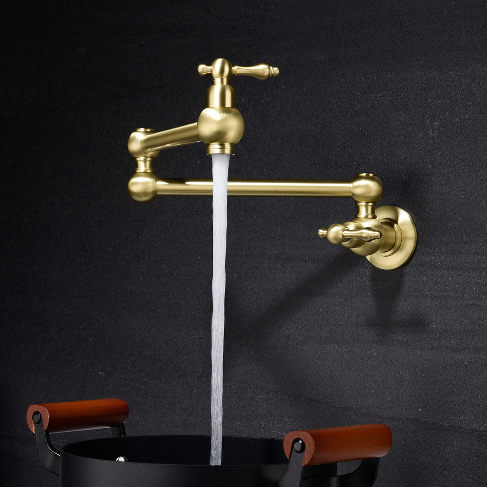 Wall-Mount Pot Filler Faucet