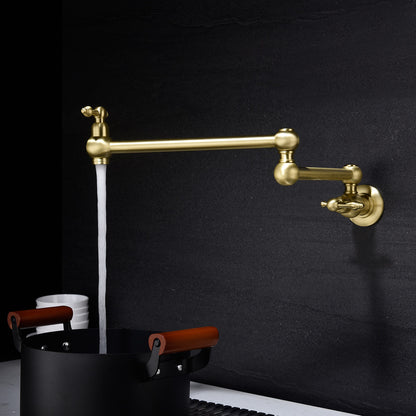 Wall-Mount Pot Filler Faucet