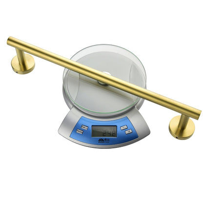 6-Piece Brushed Gold Bathroom Hardware Set