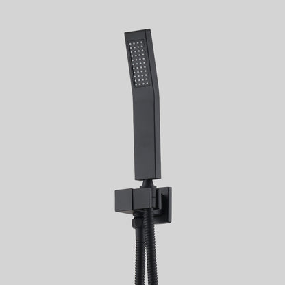 Ceiling Mounted Shower System with Handheld 12in Head