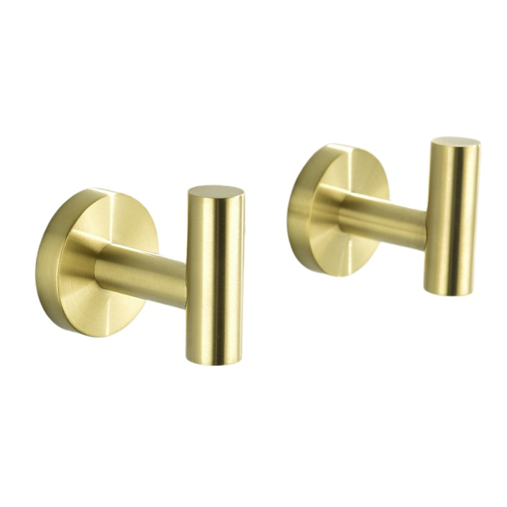 6-Piece Brushed Gold Bathroom