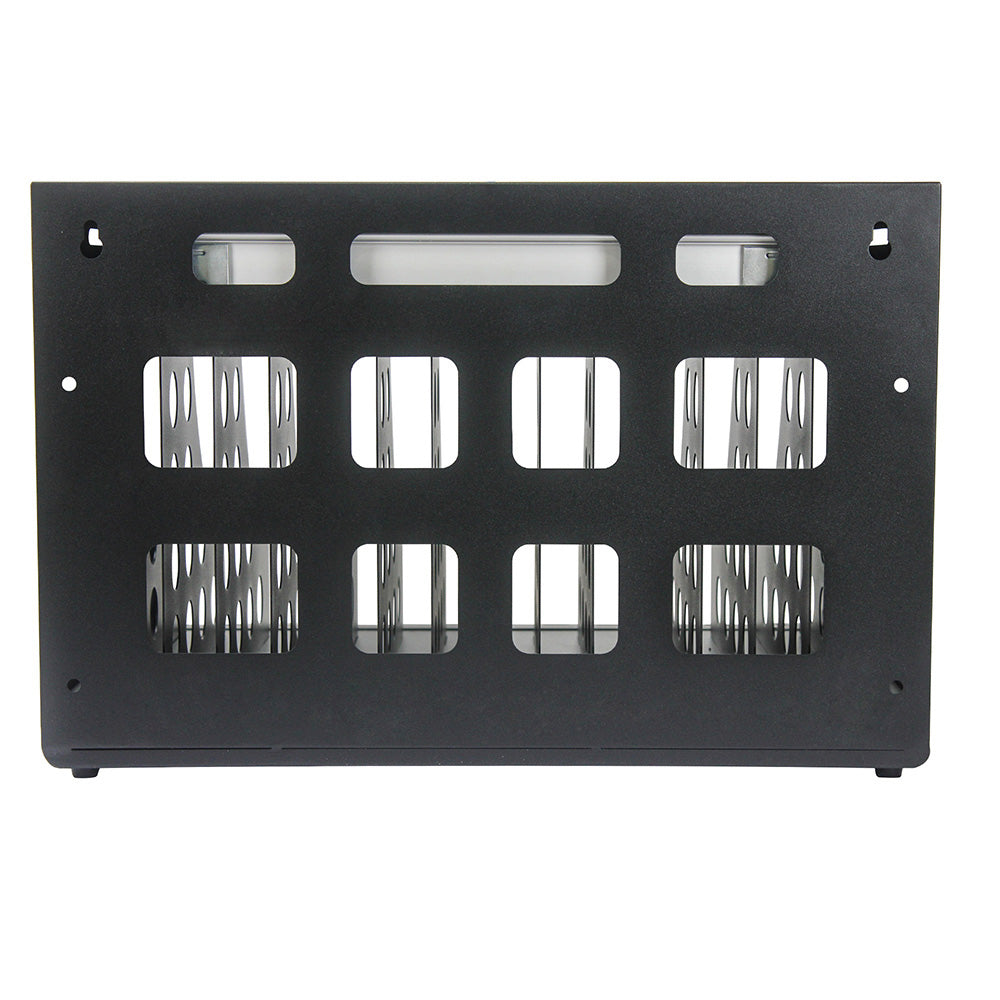 16-Bay Laptop/Chromebook Charging Cabinet with Lock - Black