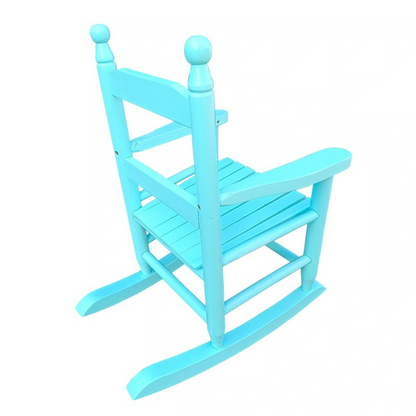 Rocking Light Blue Children's Chair