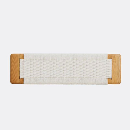 Modern Natural Oak Wood Dining Bench for Elegant Room Décor
