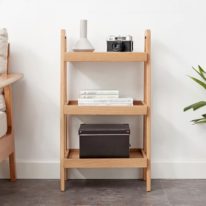 3-Tier Wood Shoe Rack and Storage Bench