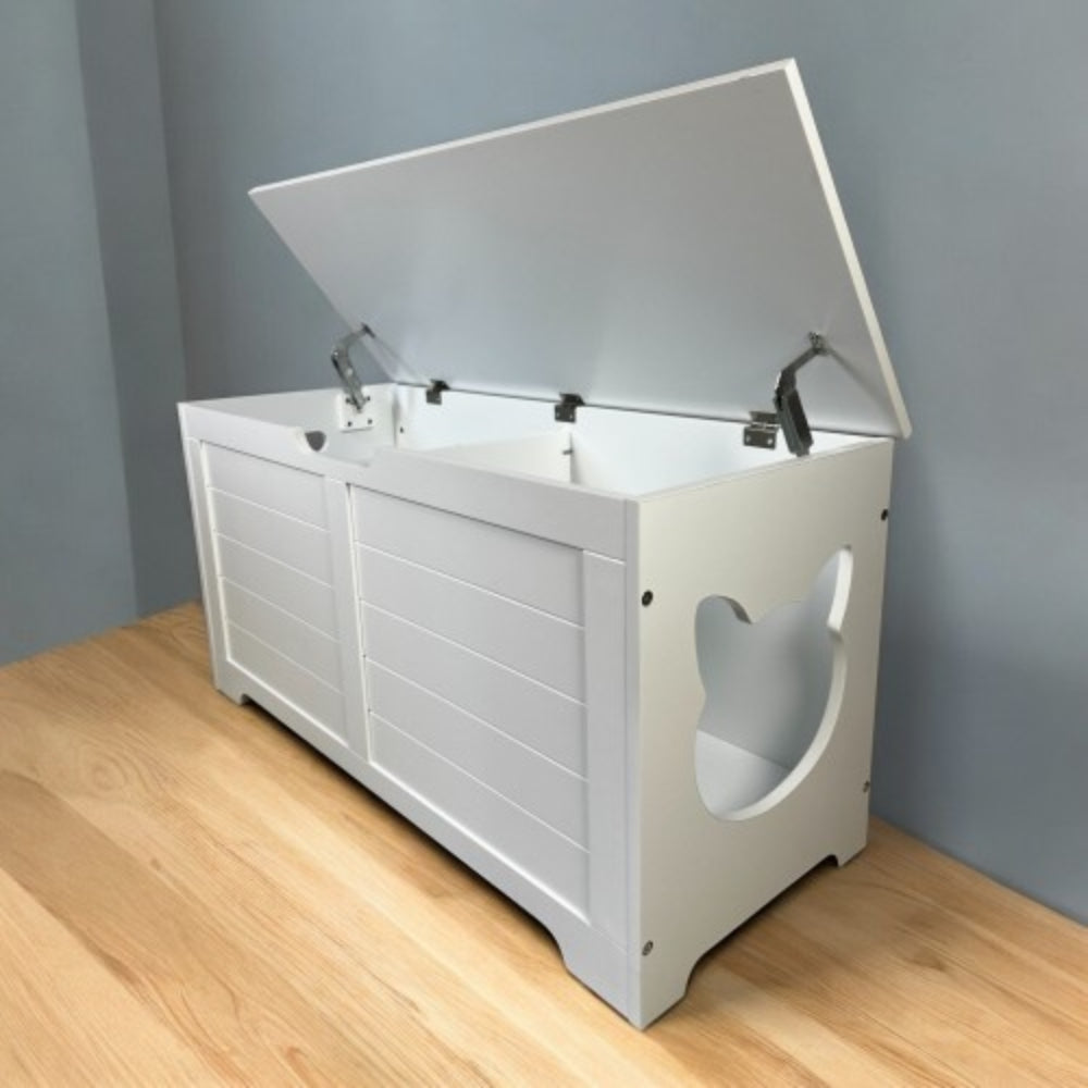 Top Opening Cat Litter Box Enclosure Furniture