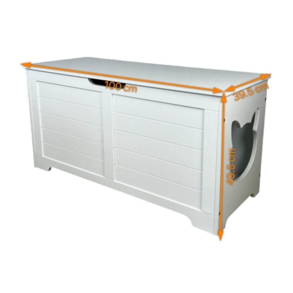 Top Opening Cat Litter Box Enclosure Furniture