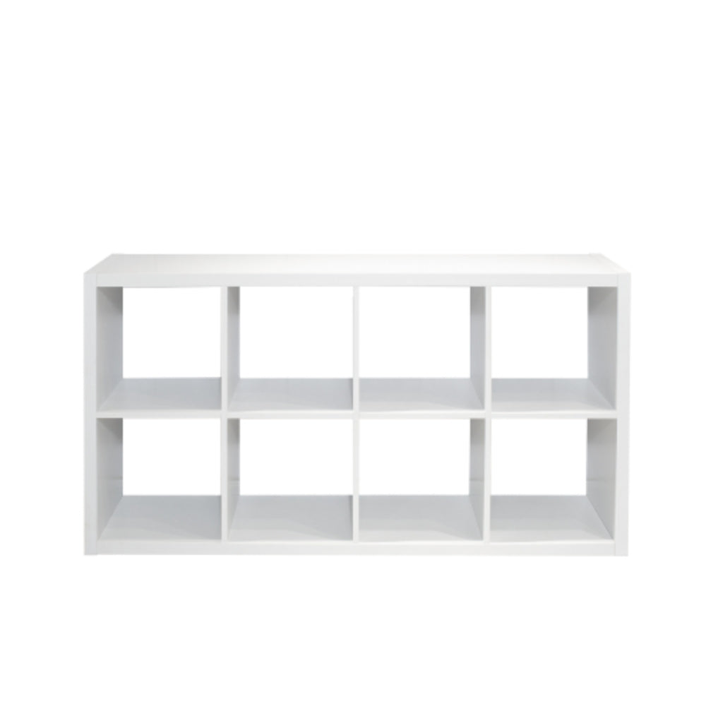 8 Cube Organizer Storage with Open Back Shelves