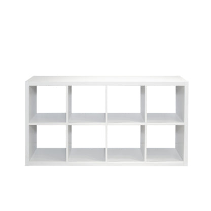 8 Cube Organizer Storage with Open Back Shelves