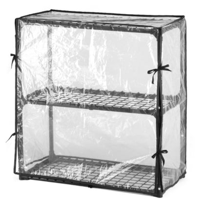 3 Tier Wire Rack with Removable Cover 1 Pack