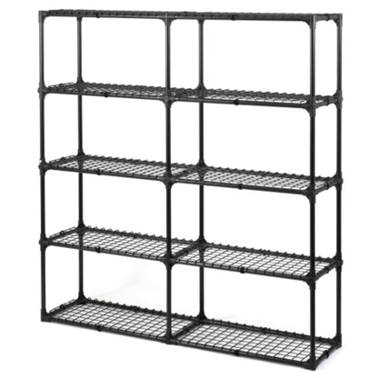 5 Tier Wire Rack with Cover 2 Pack