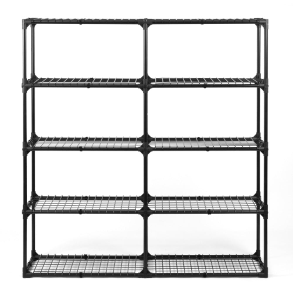 5 Tier Wire Rack with Cover 2 Pack
