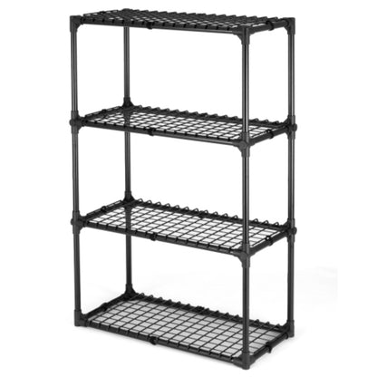 4 Tier Wire Rack with Cover 1 Pack