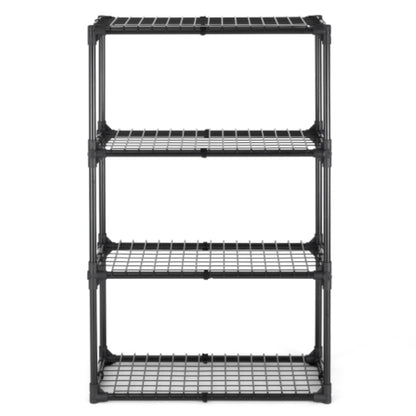 4 Tier Wire Rack with Cover 1 Pack