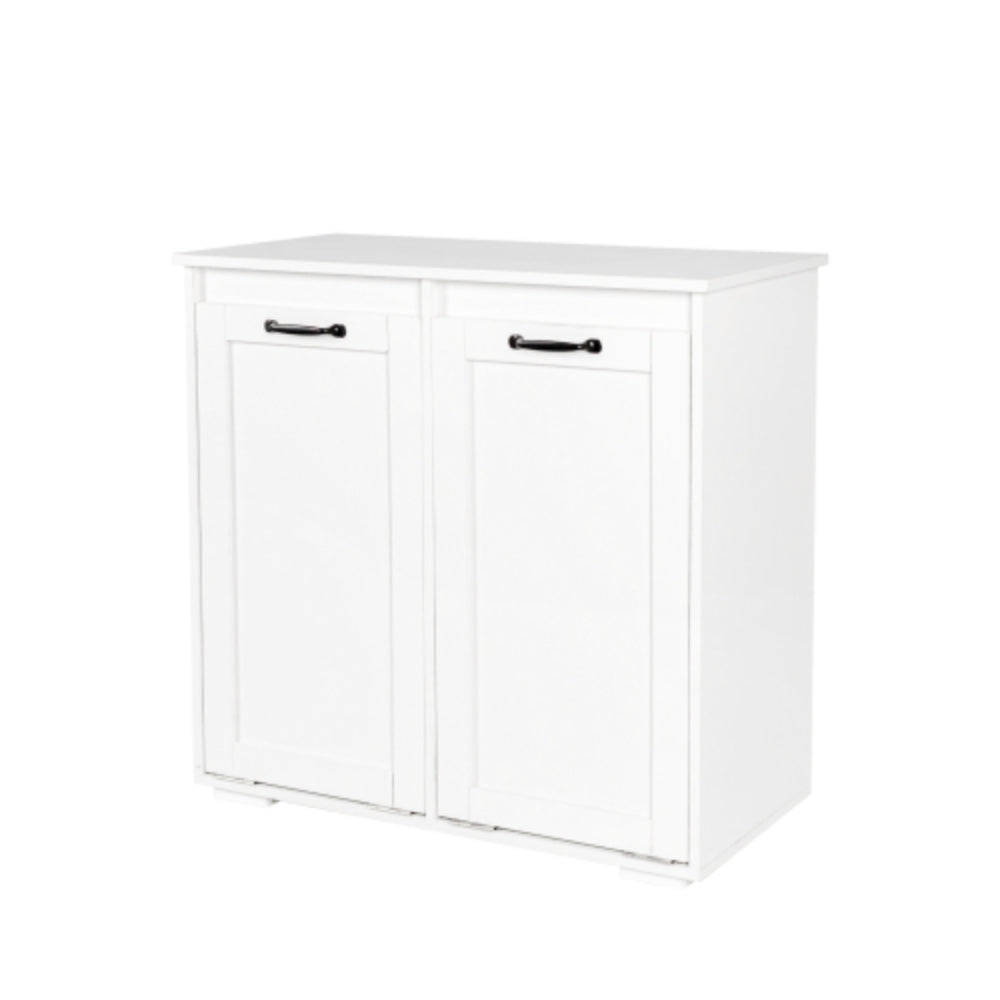2 in 1 Laundry Cabinet with Removable Liner Bags
