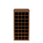 Modern Brown Walnut Wine Bar Cabinet