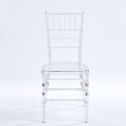 Set of 4 Welding Dining Chairs with Plastic Seats - Modern and Durable