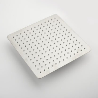 Brushed Nickel Bathroom Luxury Combo Set for Ceiling-Mounted Rainfall Shower Experience