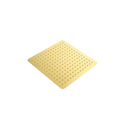 Gold Rain Shower Head High Pressure Rainfall