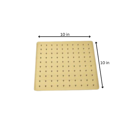 Gold Rain Shower Head High Pressure Rainfall