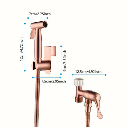 Convenient Bidet Sprayer for Toilet and Cloth Diaper Cleaning