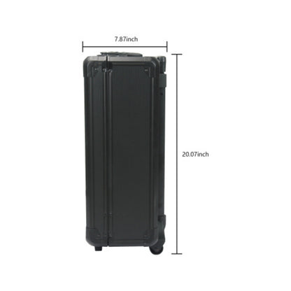 Black 4 Layer Hand Tool Box with Wheels