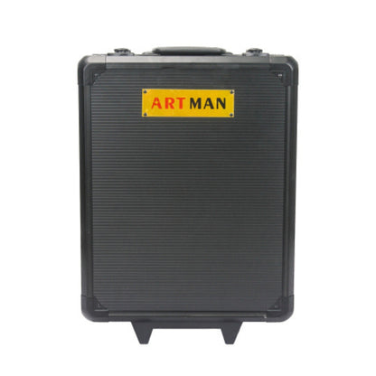 Black 4 Layer Hand Tool Box with Wheels