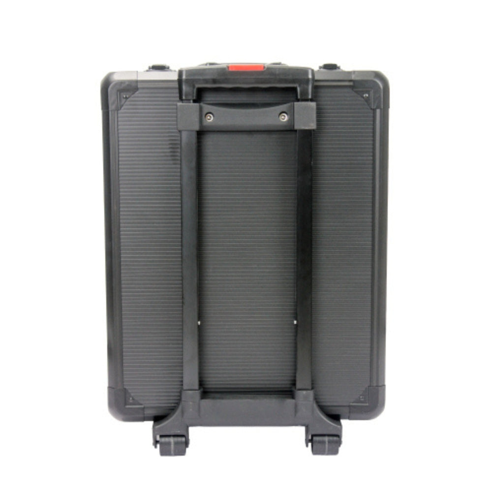 Black 4 Layer Hand Tool Box with Wheels