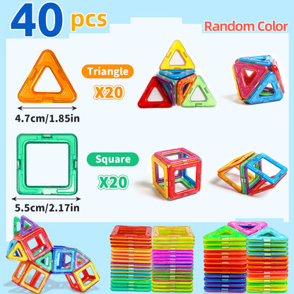 Magnetic Building Blocks DIY Magnets Toys