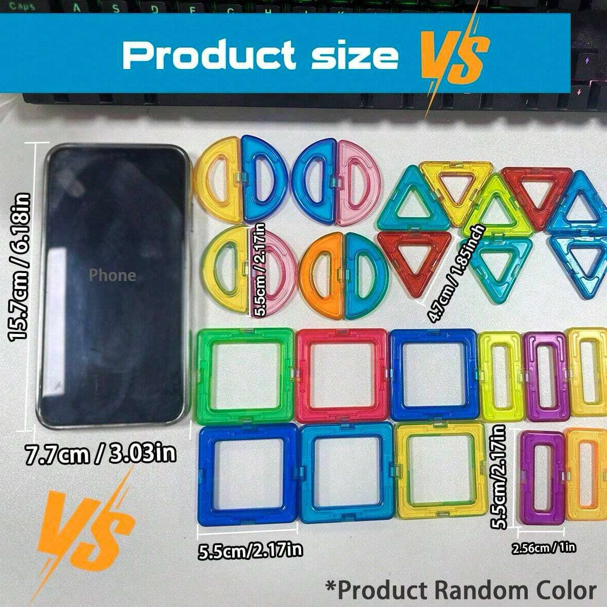 Magnetic Building Blocks DIY Magnets Toys