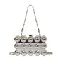 Fashionable mini lipstick bag trendy and versatile pearl chain crossbody bag