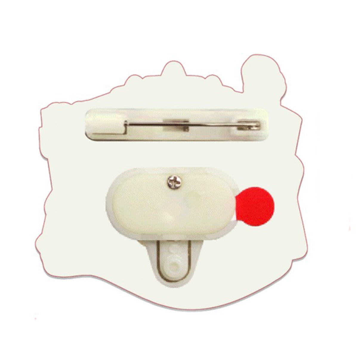 250 Years USA Patriotic Flashing Body Light Lapel Pin