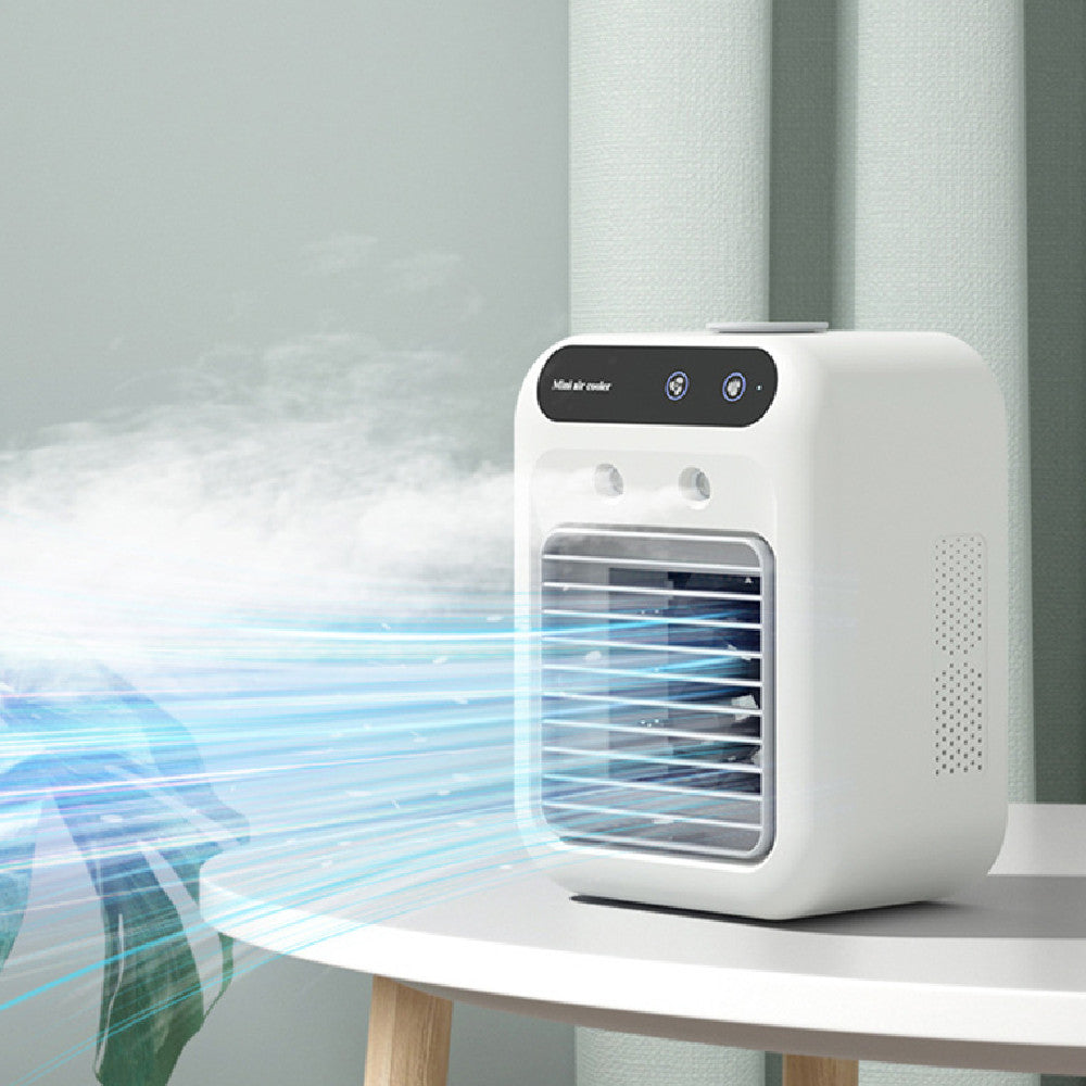 Portable Air Cooler Fan with Water Cooling – Evaporative Air Conditioner for Home, Office & Car