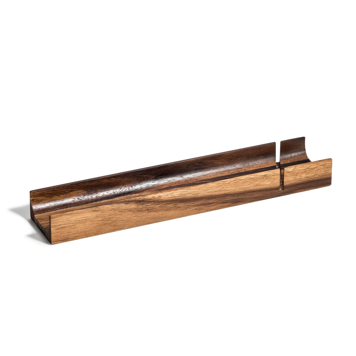 French Bread Slicer - Kalmar Home acacia wood cutting board
