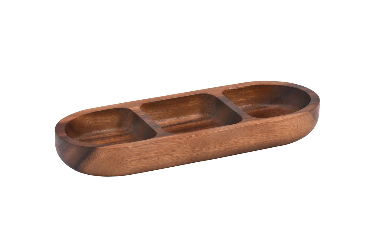 Candy / Nut Bowl - Kalmar Home acacia wood serving bowl, view 2