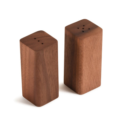 Salt & Pepper Shakers - Kalmar Home acacia wood condiment shaker, view 2