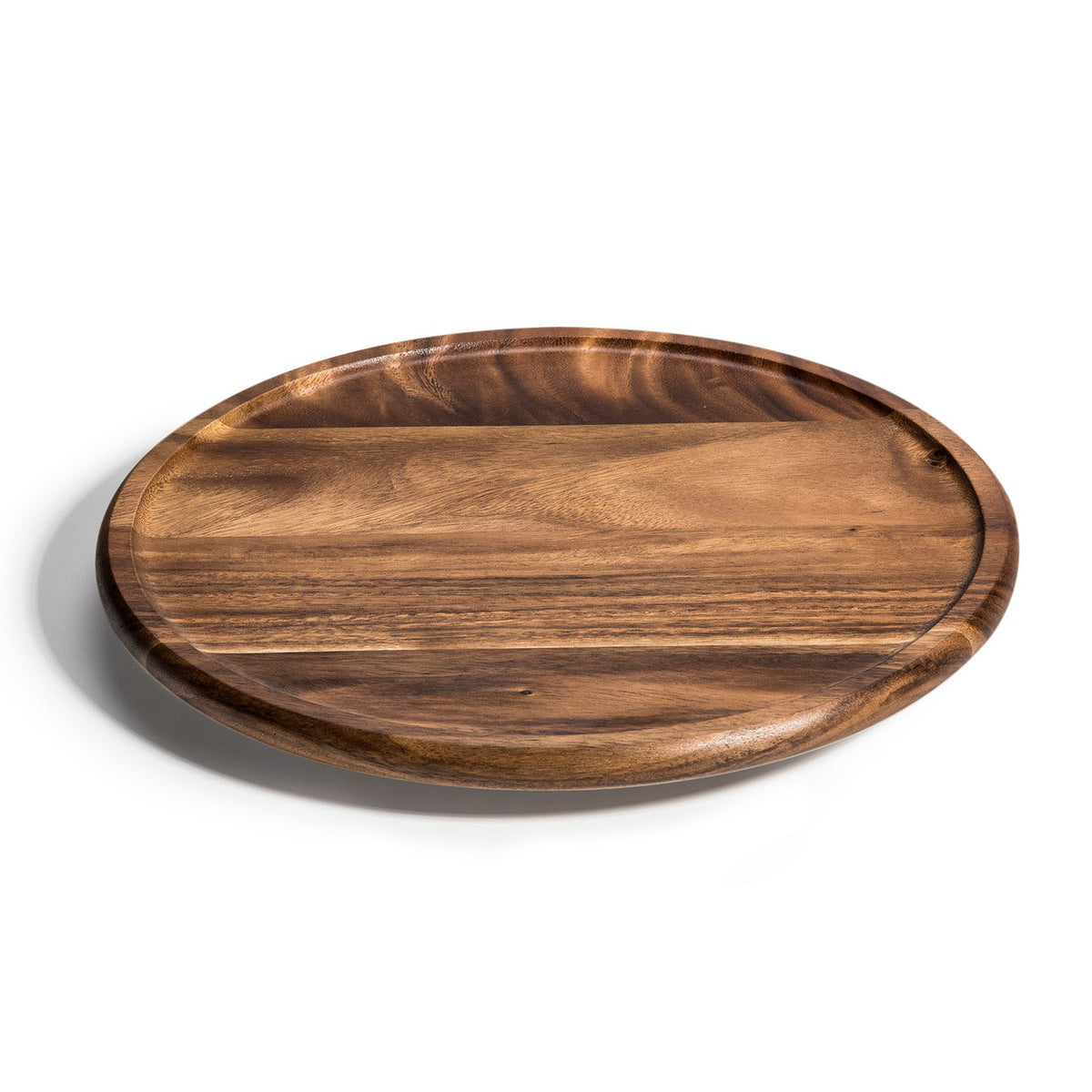 Round Lazy Susan, Extra Large - 18" - Kalmar Home acacia wood lazy susan