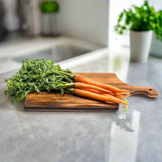 Large Acacia Wood Cutting Board - Kalmar Home acacia wood cutting board