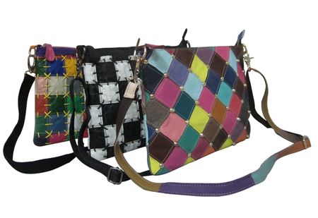 Amerileather Zigzagger Shoulder Bag
