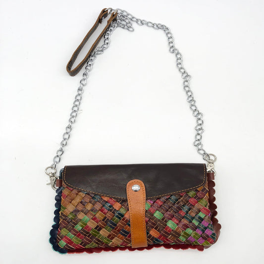 Amerileather Emi Wristlet Purse - Rainbow