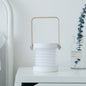 Foldable Touch-Dimmable LED Reading Night Light – Portable USB-Rechargeable Lantern for Home Decor