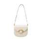 Original Women Bag  New Trendy High-end Wedding Bag Shoulder Bag Commuting Handbag Retro Style Saddle Bag