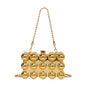 Fashionable mini lipstick bag trendy and versatile pearl chain crossbody bag